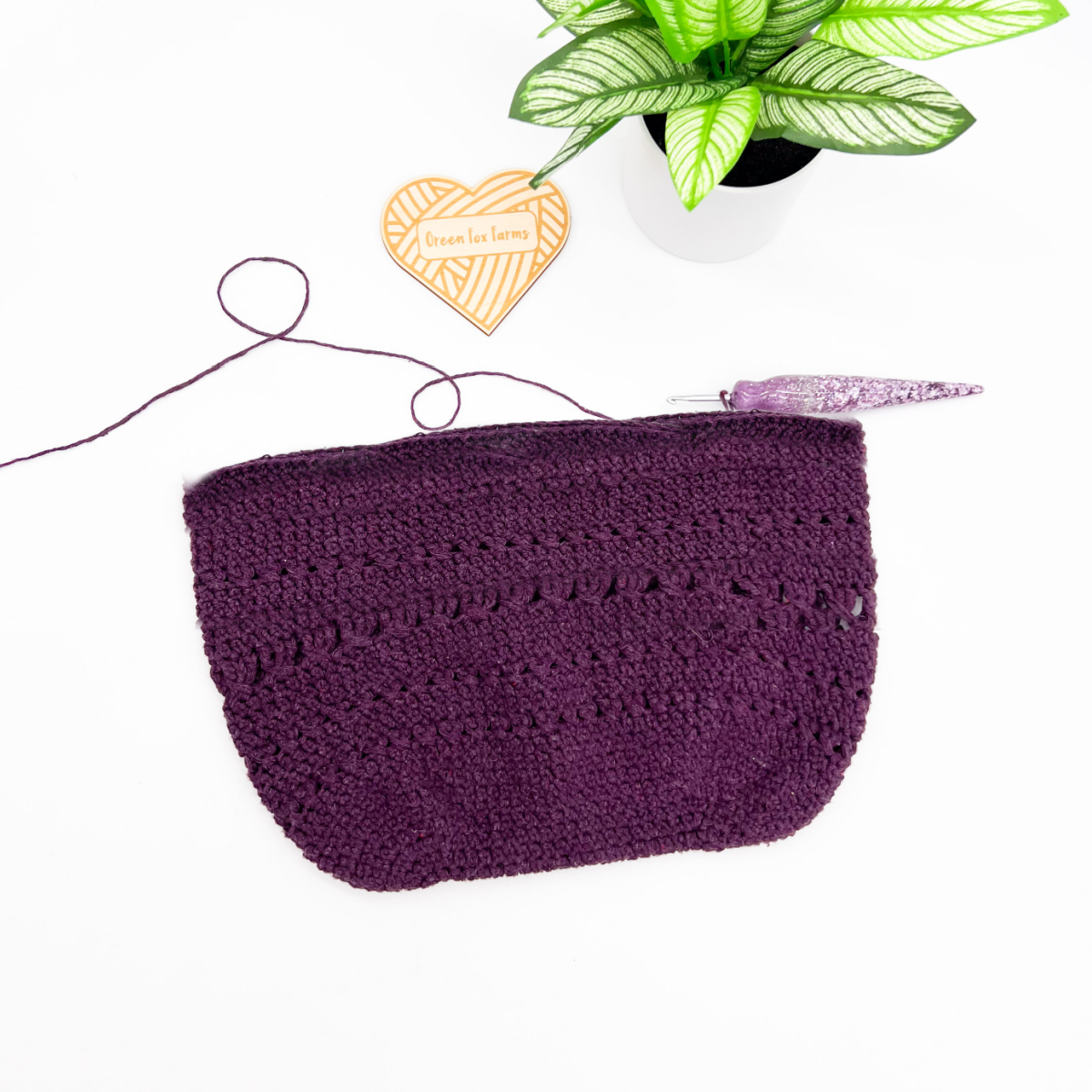 crochet Hopscotch Easy Market Totes Bag Crochet Along Week 1