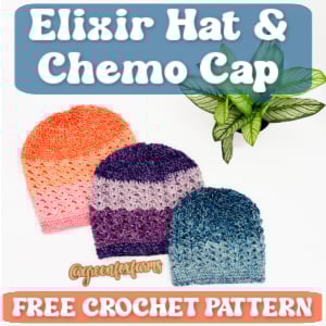 crochet elixir hat TN