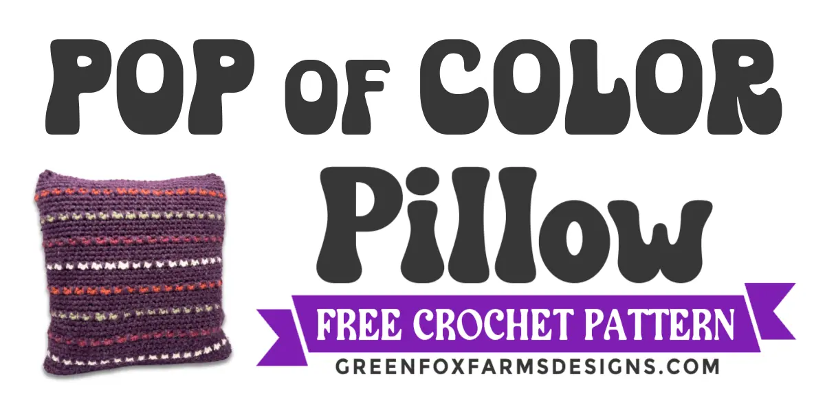 crochet pop color pillow blog graphic