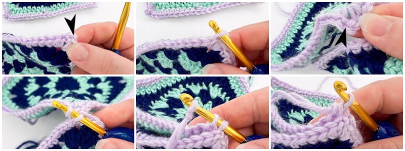 crochet sl stitch seaming tute 1