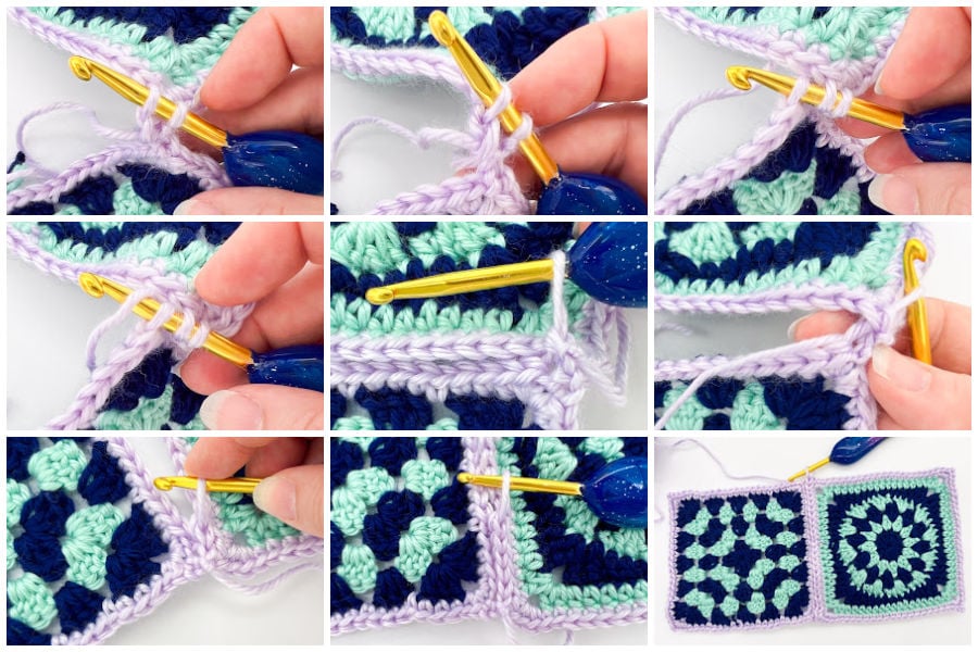 crochet sl stitch seaming tute 2
