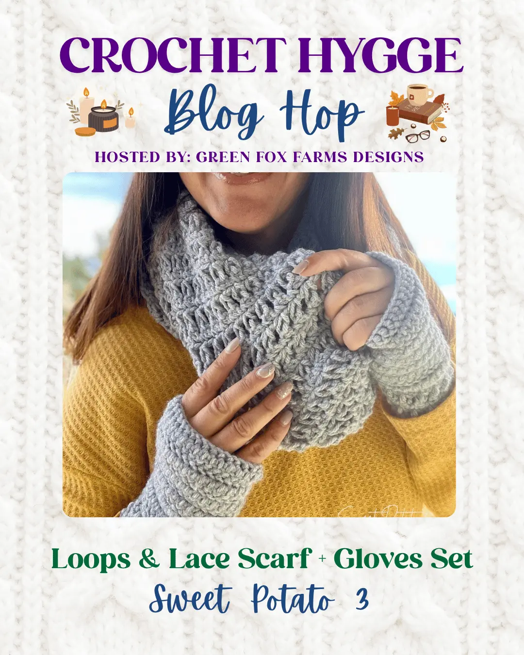 Fathers Day Crochet patterns blog hop hopscotch sofa sidekick by green fox farms designs gray