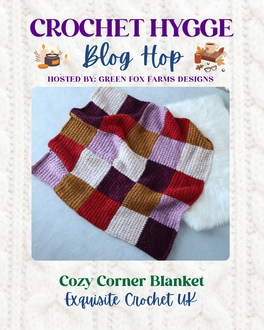 Fathers Day Crochet patterns blog hop hopscotch sofa sidekick by green fox farms designs gray