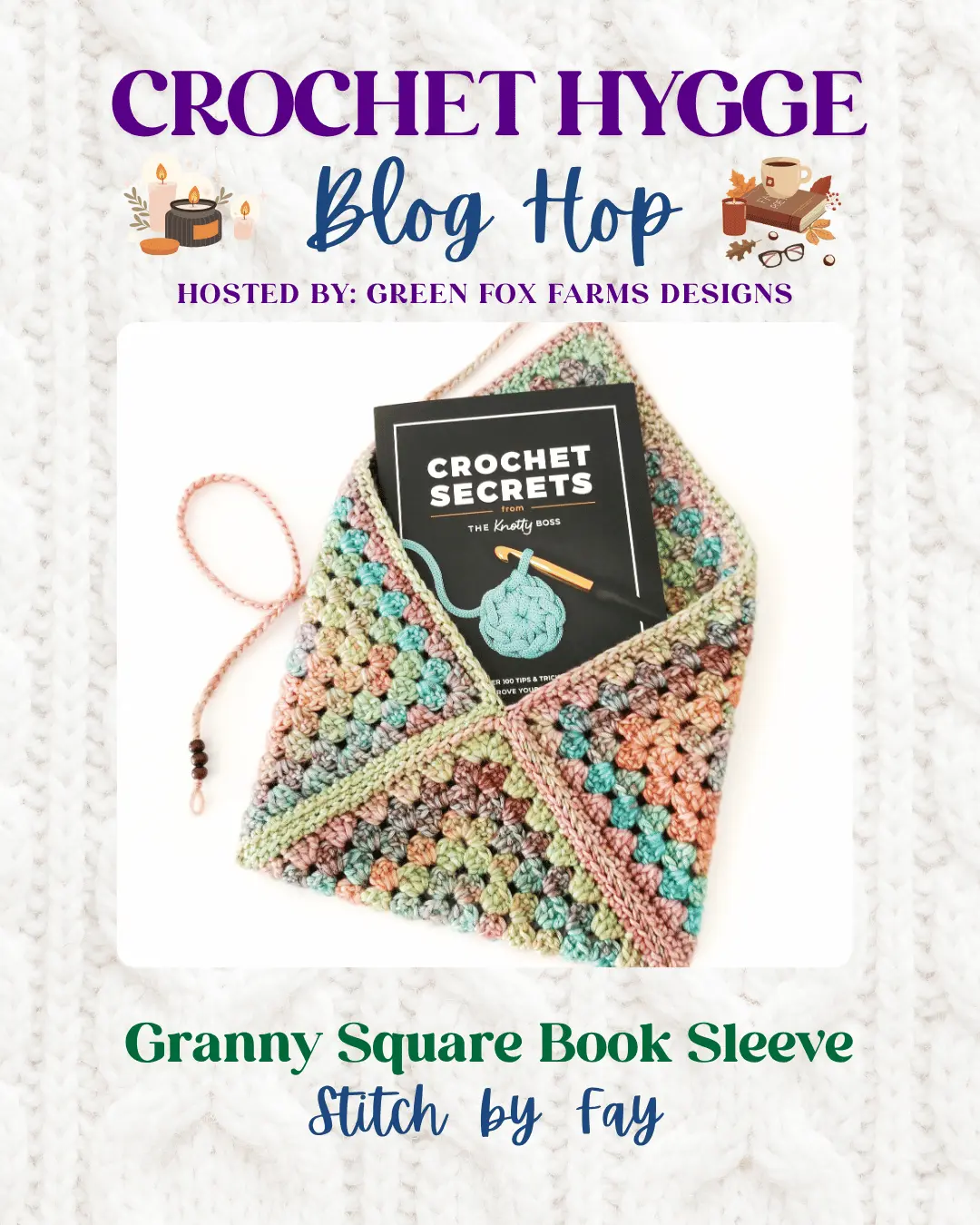 Fathers Day Crochet patterns blog hop hopscotch sofa sidekick by green fox farms designs gray