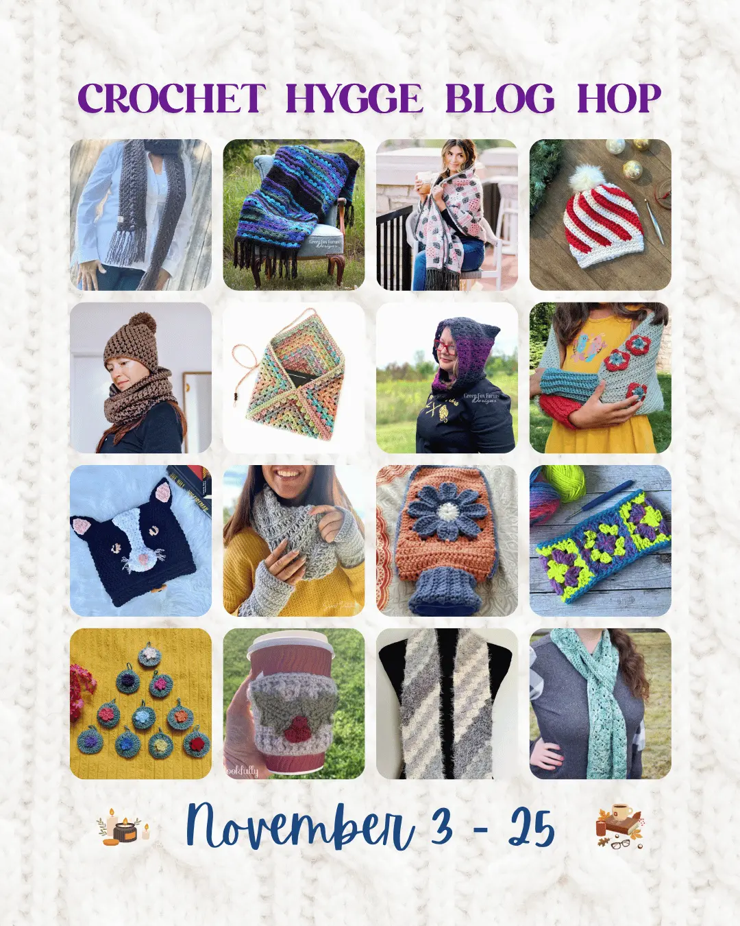 Crochet Hygge Designers Blog Hop<br />
