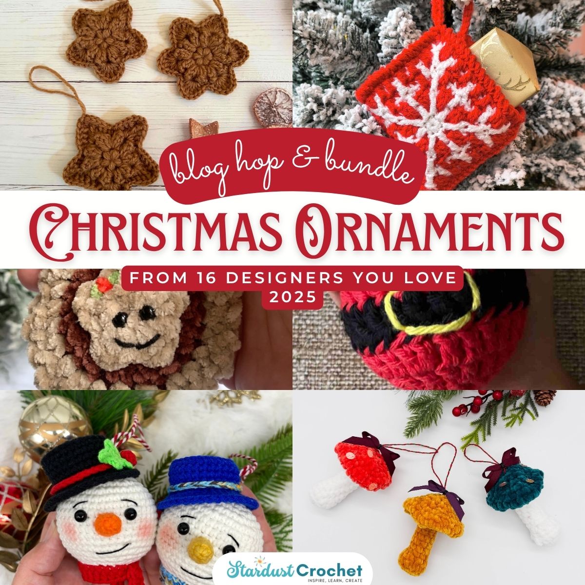 Crochet Christmas Ornaments Bundle (1) crochet Crochet Christmas Ornaments Bundle 1