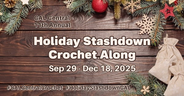 Holiday Stashdown fb 2025 crochet Holiday Stashdown fb 2025