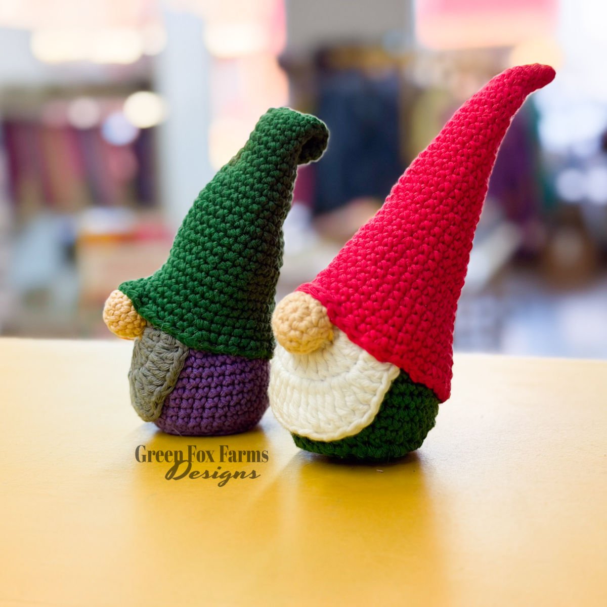 Easy crochet cauldron pattern by Green Fox Farms Designs © 2025 web