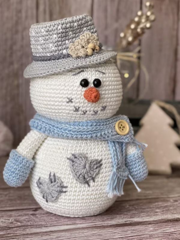 Snowey the Snowman Pattern by Tutitaste Jedoras 2