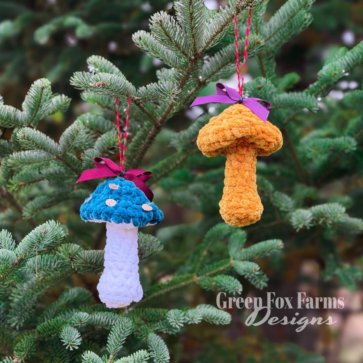 Easy crochet cauldron pattern by Green Fox Farms Designs © 2025 web