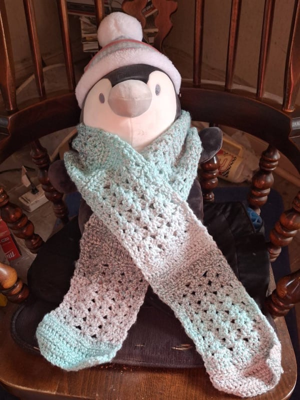 Beautiful Sweet Stripes Stockings in Red, Green, and Purple. Create your own handmade stockings with this crochet Christmas Stocking tutorial. Crochet a Stocking in Small, Medium, or Large sizes with this farmhouse Christmas Stocking crochet pattern by greenfoxfarmsdesigns.com