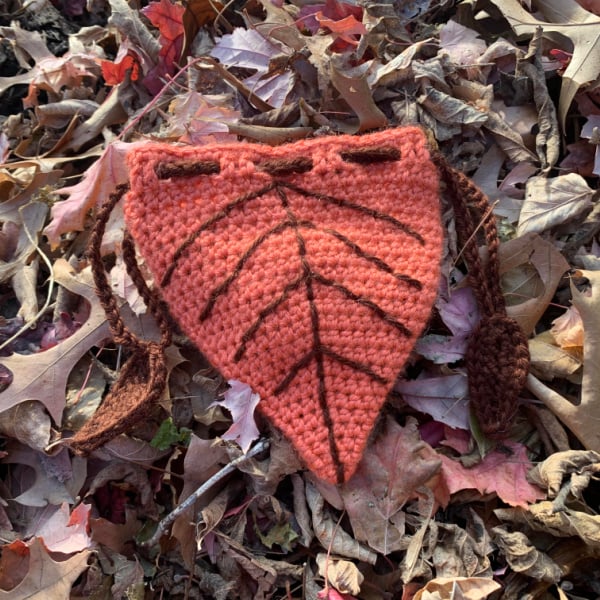 crochet 1 leaf bag test lisa