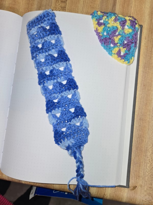 1 ss bookmark test sandra crochet 1 ss bookmark test sandra