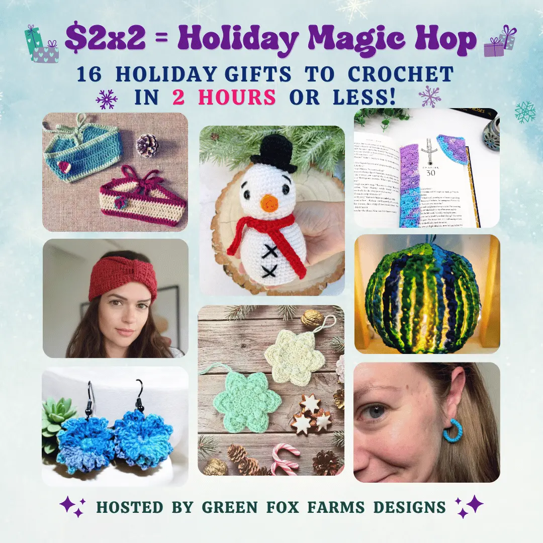 fathers day crochet patterns blog hop collage of images