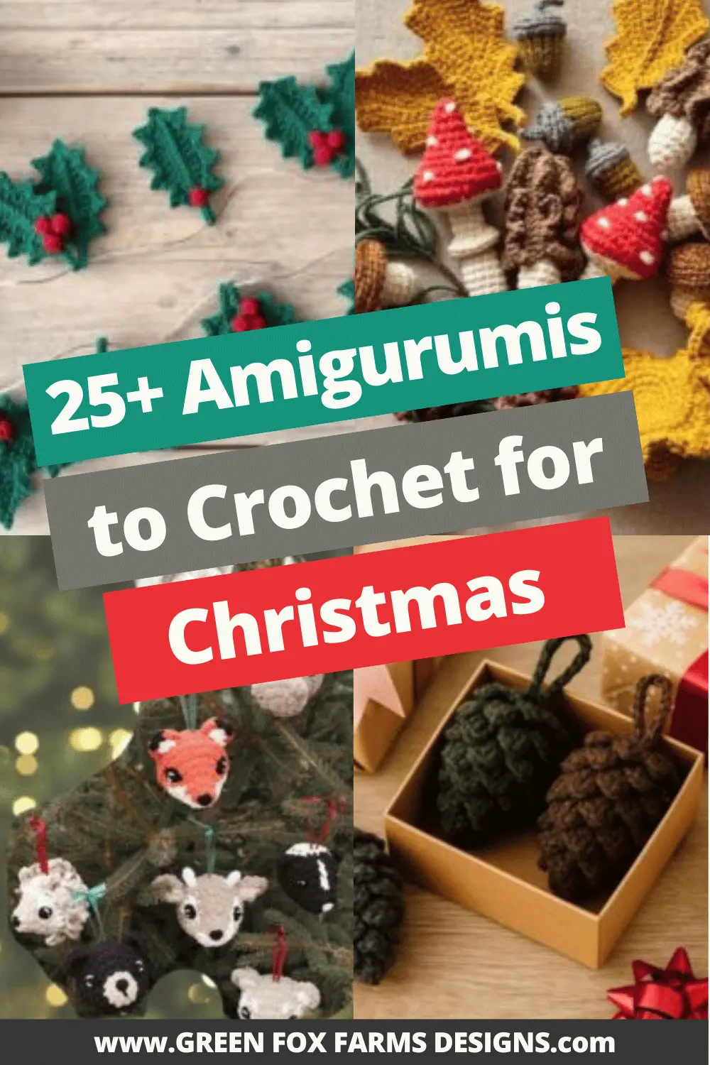 crochet Crochet Christmas Amigurumi Patterns Etsy Roundup by Green Fox Farms Designs © 2025 Pin 2