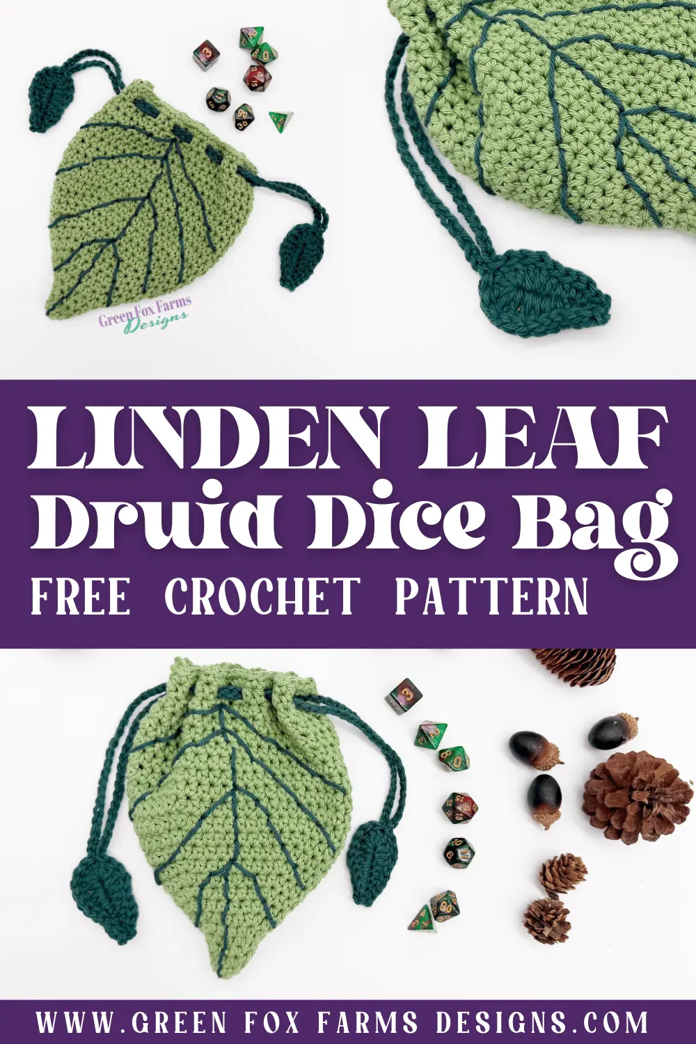 Sweet Stripes Friendship Square Crochet Pattern image with colorful crocheted afghan squares in purple, blue, coral, and mint green by www.greenfoxfarmsdesigns.com