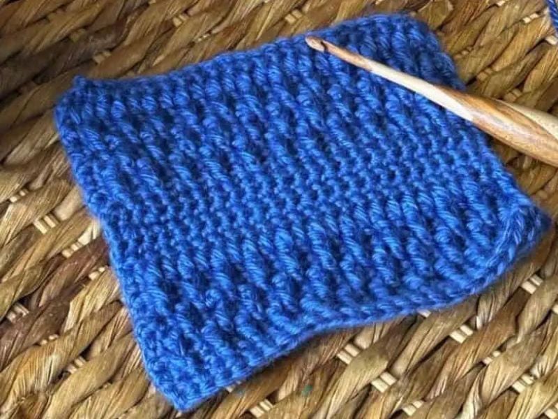 Alpine Stitch Easy Crochet Tutorial Juniper and Oakes. Mindless Crochet Stitch Pattern