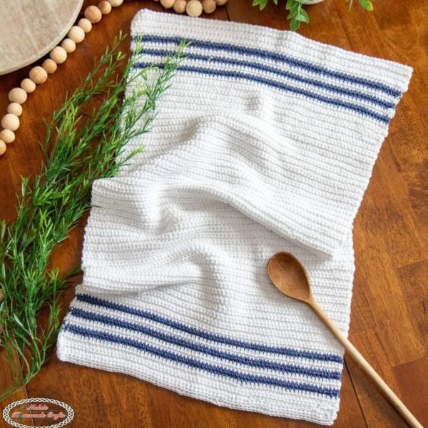Best Free Crochet Dish Towel Pattern Nickis Homemade Crafts