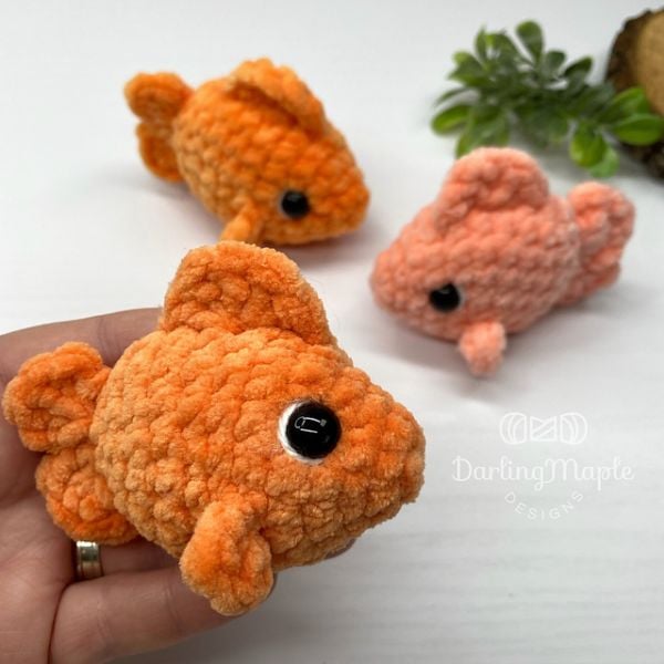 Free No-sew Amigurumi Goldfish Crochet Pattern Free No-sew Amigurumi Goldfish Crochet Pattern