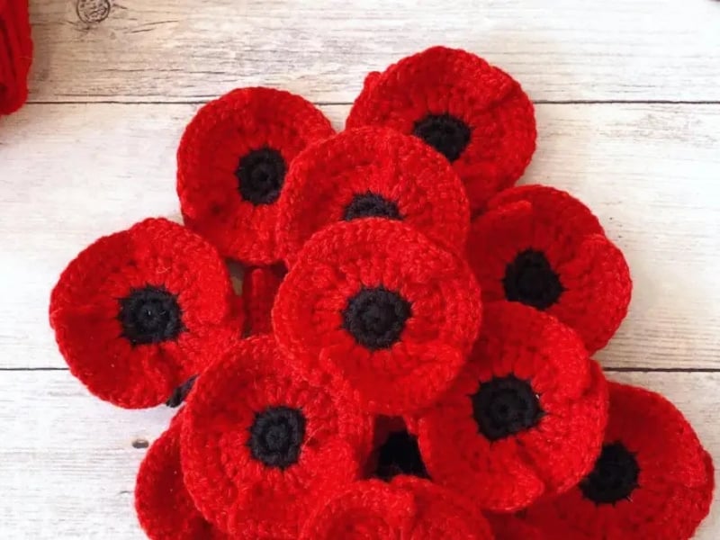 Poppy Crochet Pattern by Spin A Yarn Crochet Poppy Crochet Pattern by Spin A Yarn Crochet