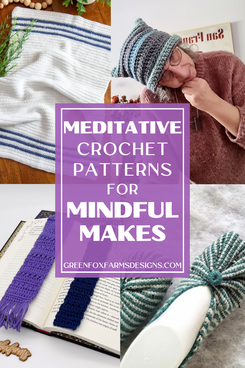 Soothing Crochet. Free Patterns and Stitch Tutorials for Mindful Makes