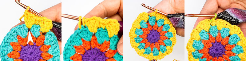 crochet calli coasters round 4.2 tute