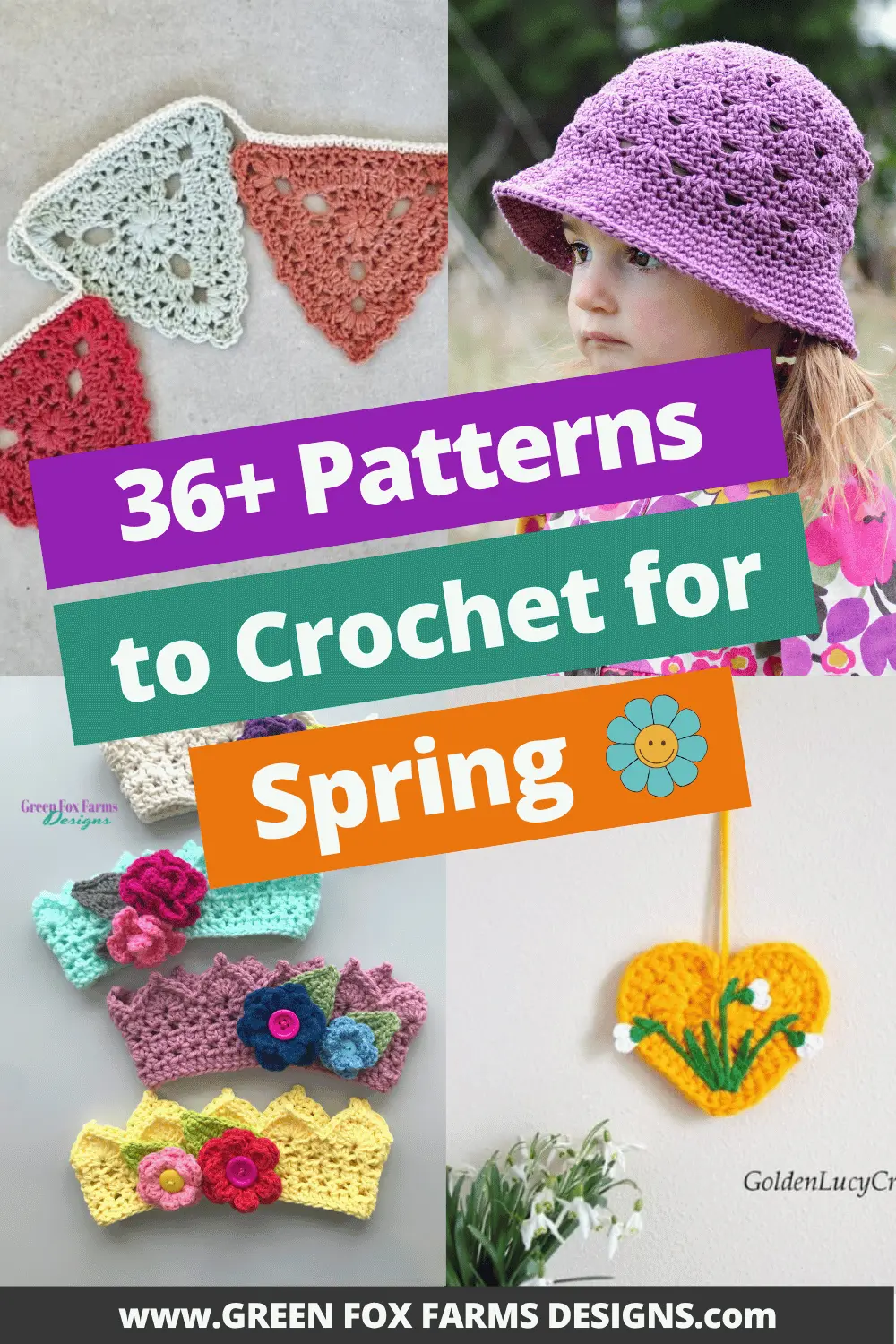 crochet 36 Best Spring Crochet Patterns Roundup by Green Fox Farms Designs © 2026 Pin 10