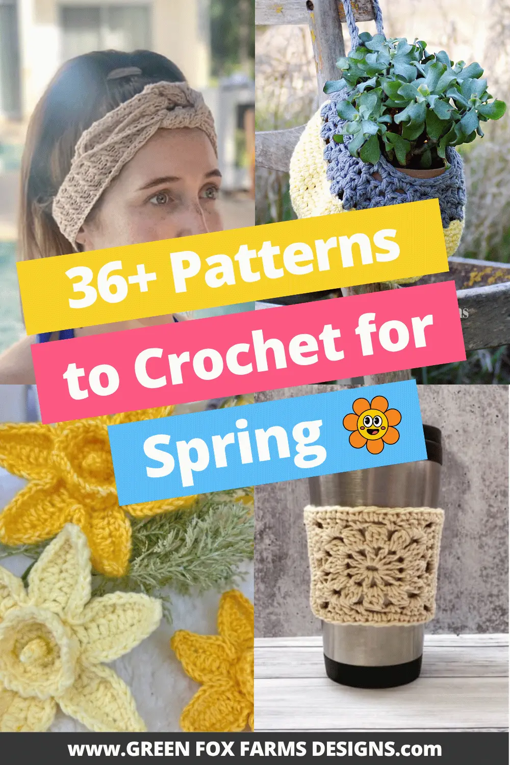 crochet 36 Best Spring Crochet Patterns Roundup by Green Fox Farms Designs © 2026 Pin 7