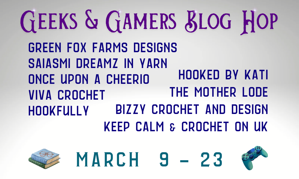 GG Designers Graphic Fathers Day Crochet patterns blog hop list of designers and dates