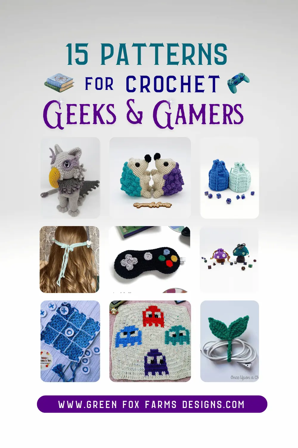 GG Main Graphic 1080x1920 fathers day crochet patterns blog hop collage of images