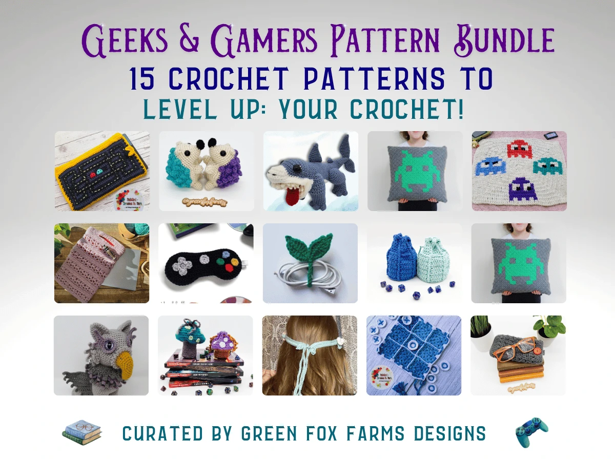 fathers day crochet patterns blog hop collage of images