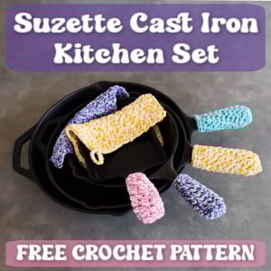 crochet Suzette Cast Iron Set TN