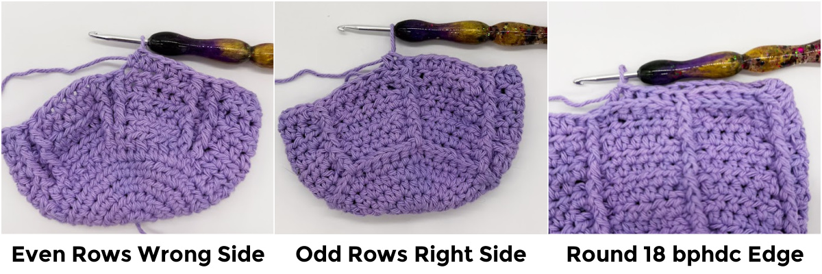 crochet ice dice bag tutes C