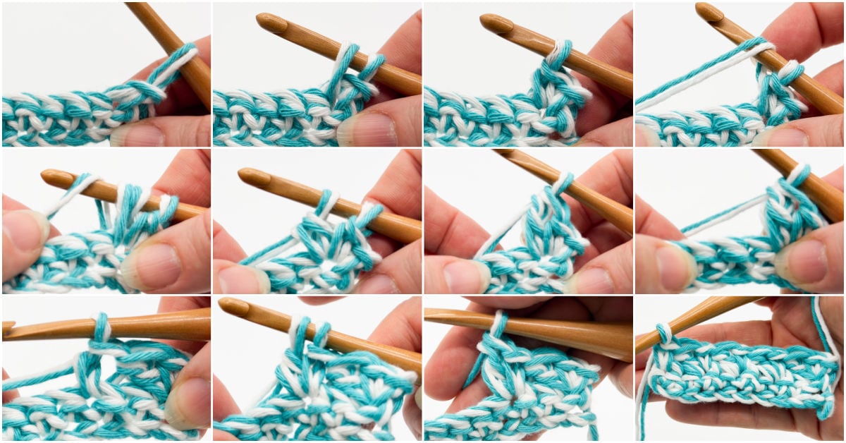 crochet suzette stitch tute C