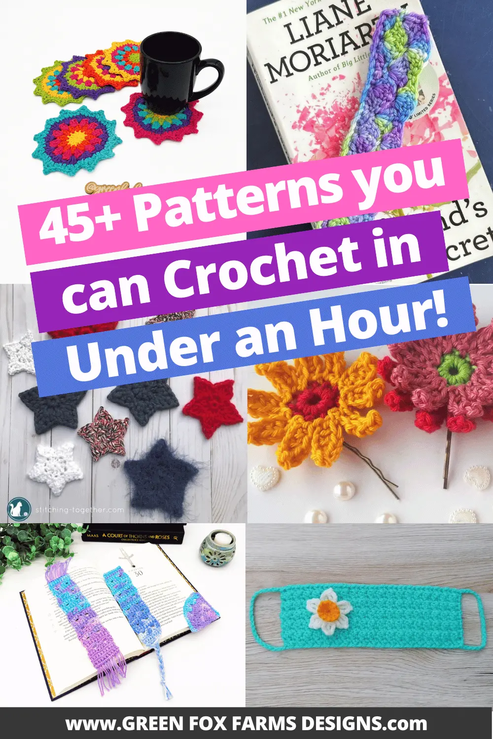 45 Best Quick Crochet Projects Patterns Roundup by Green Fox Farms Designs © 2026 Pin 4 Free Crochet Patterns for Quick Beer Lover Gifts