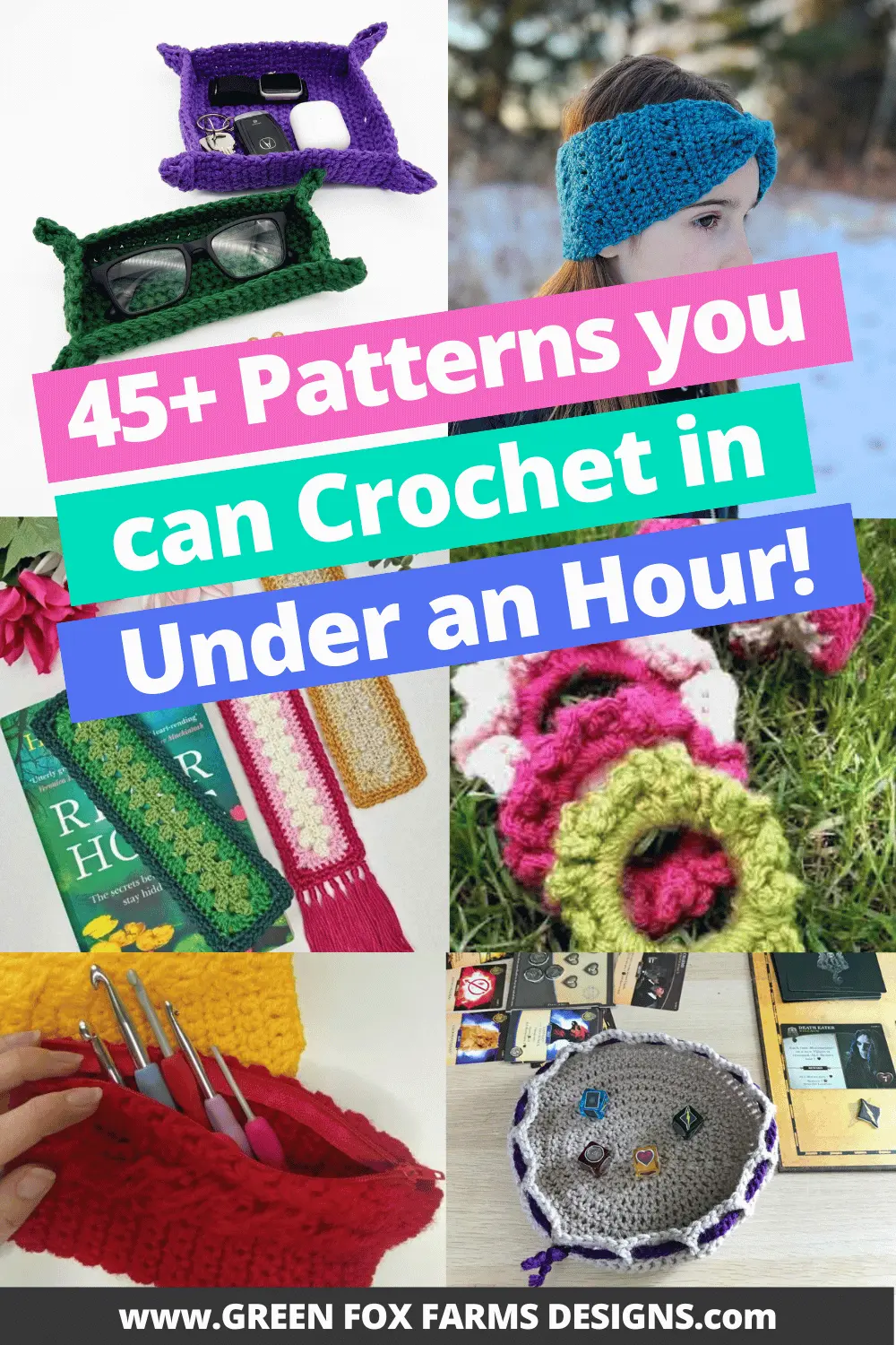 45 Best Quick Crochet Projects Patterns Roundup by Green Fox Farms Designs © 2026 Pin 7 crochet 45 Best Quick Crochet Projects Patterns Roundup by Green Fox Farms Designs © 2026 Pin 7