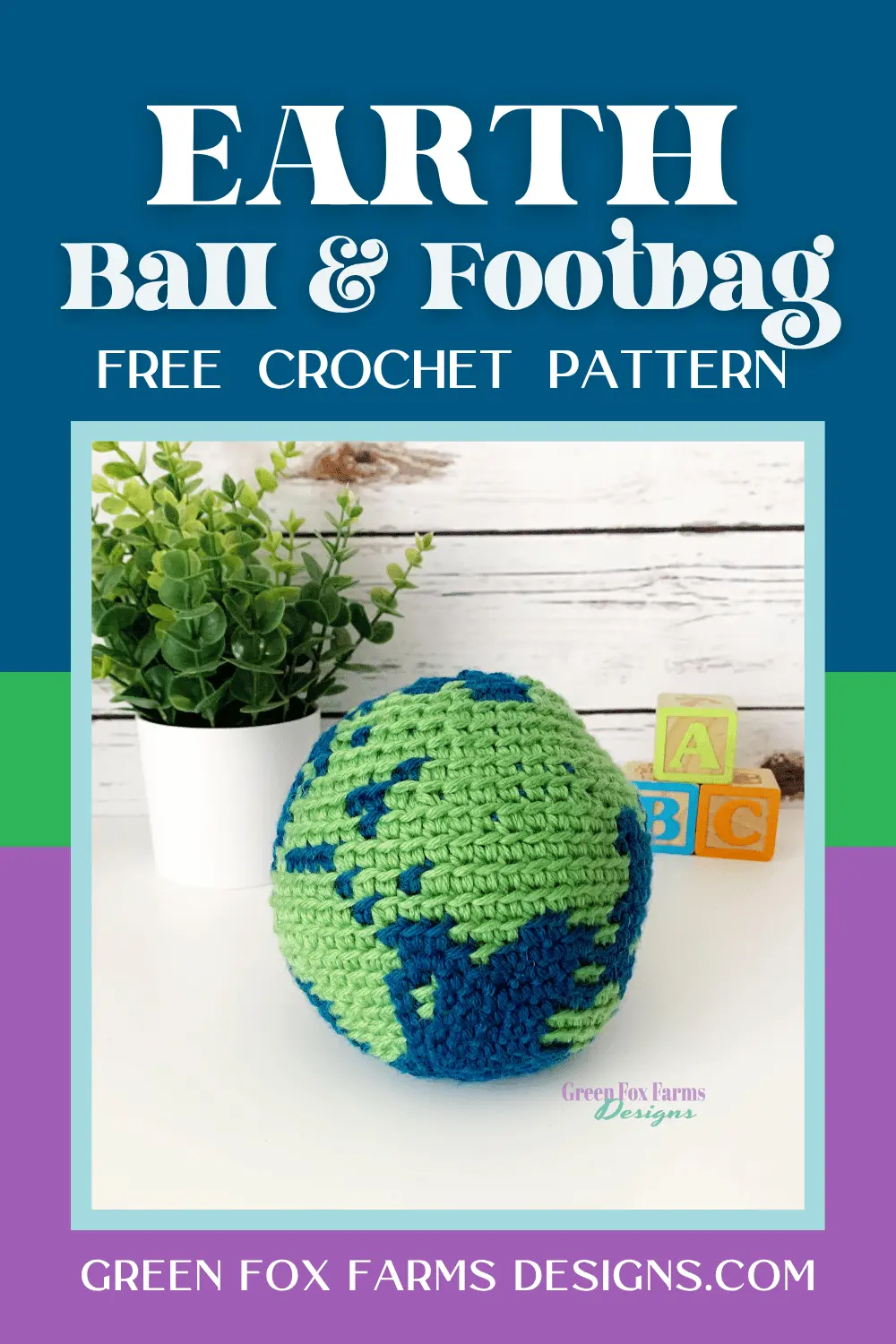 Free Amigurumi Crochet Earth Pattern - Green Fox Farms Designs - PIN 4 crochet Free Amigurumi Crochet Earth Pattern Green Fox Farms Designs PIN 4