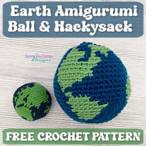 earth ball TN crochet earth ball TN