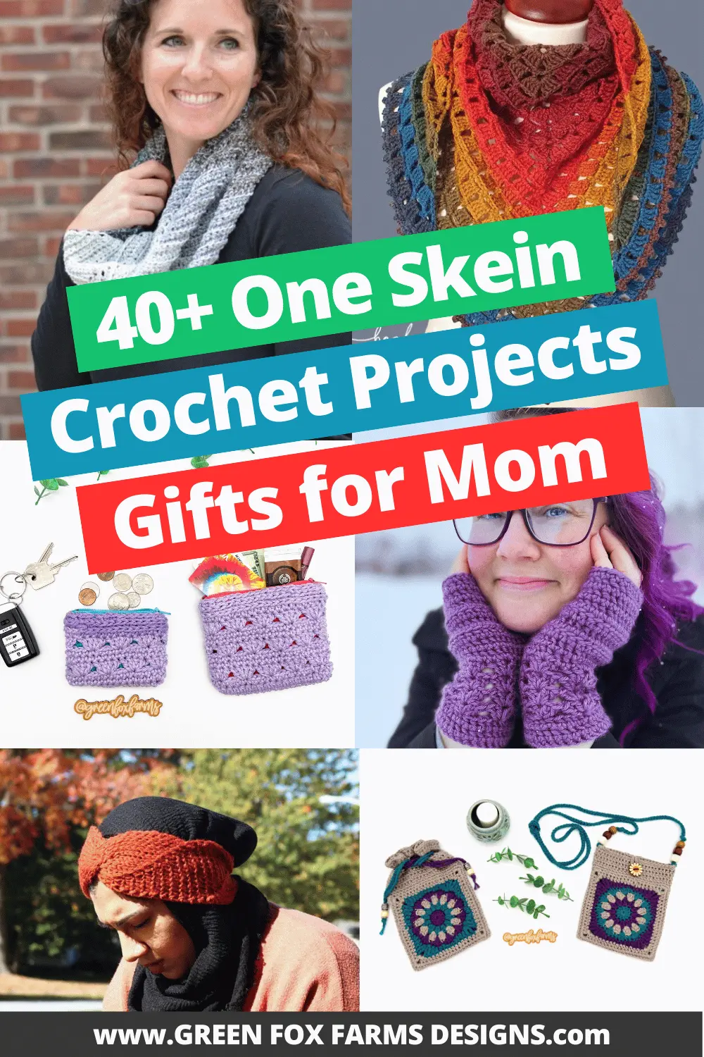 crochet 40 One Skein Crochet Projects for Mothers Day Roundup by Green Fox Farms Designs © 2026 Pin 5