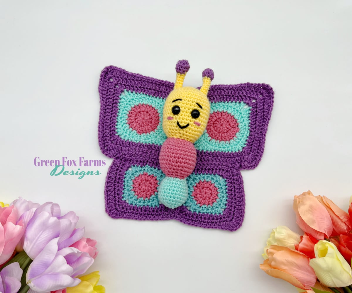 crochet Bijoux Crochet Butterfly Amigurumi Pattern Free web 1