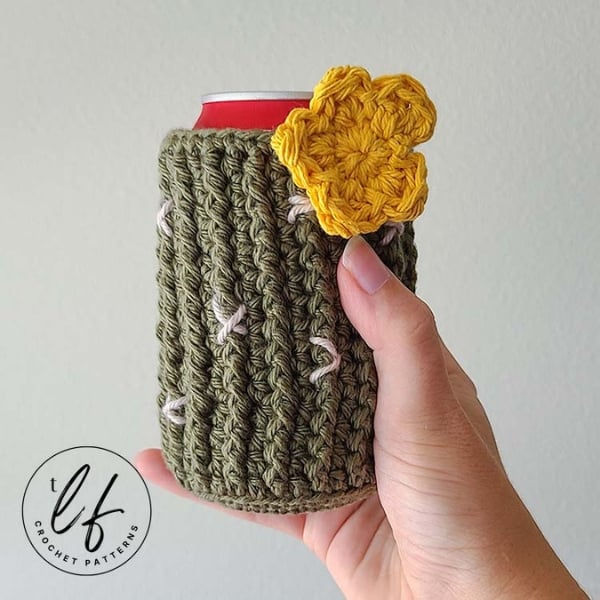 Free Cactus Can Cozy by The Loophole Fox