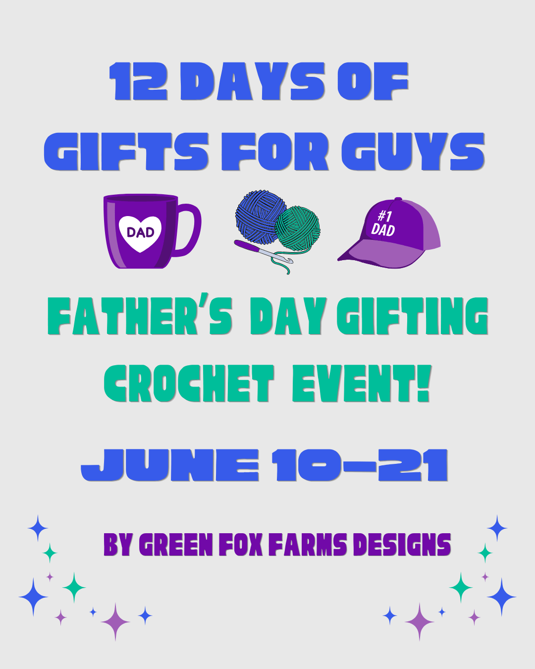 Father's Day Crochet Mens Crochet Patterns for DIY Gifts