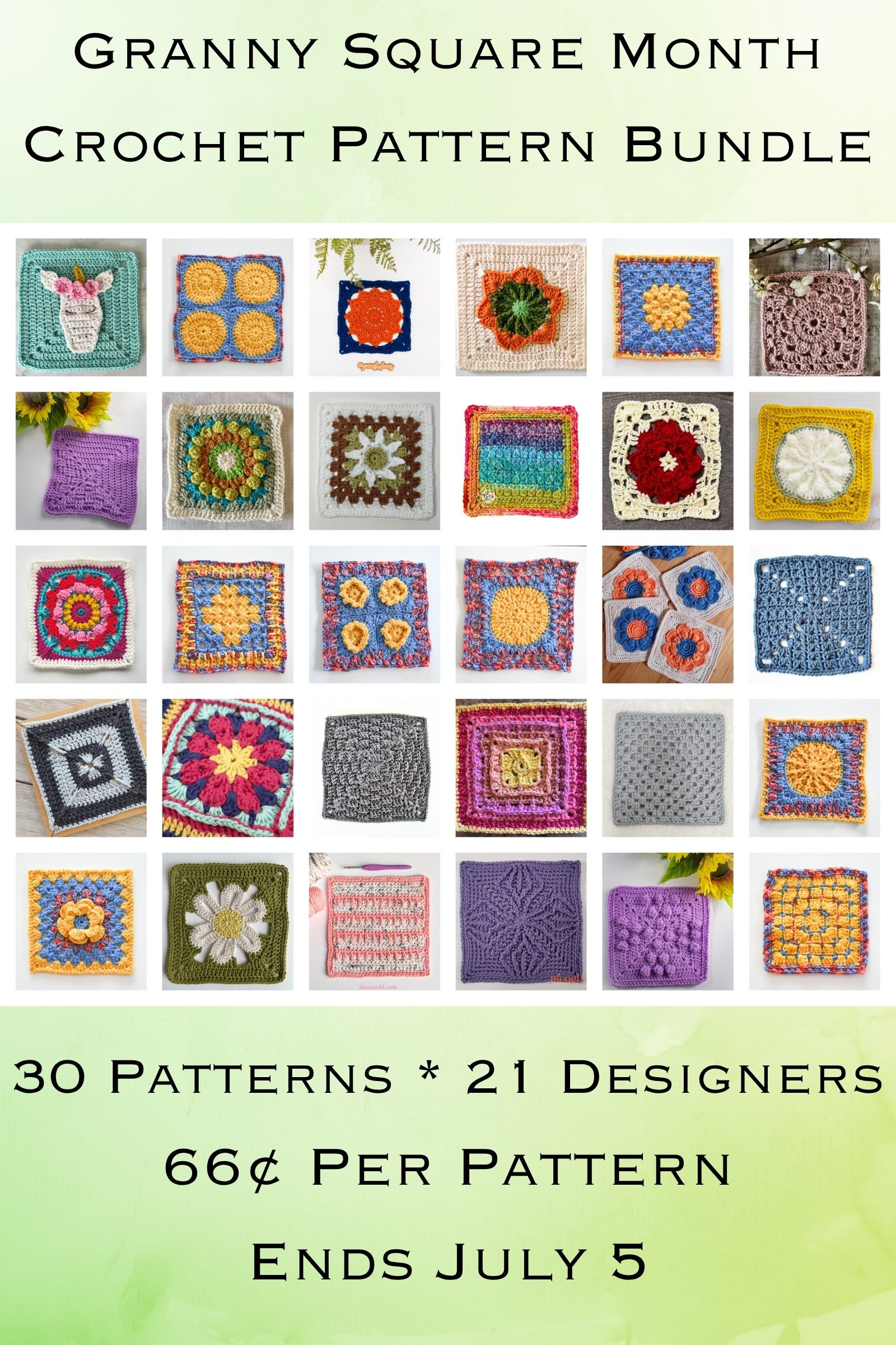 crochet July 1 5 Vertical 3