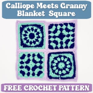 crochet calliope meets granny TN