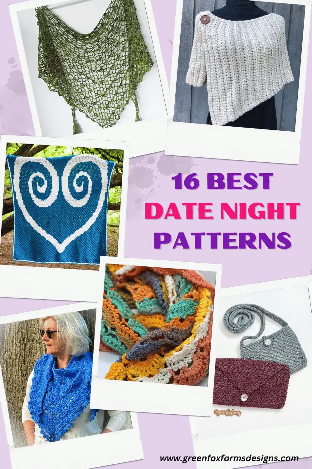 crochet 16 Best Date Night Crochet patterns sunshine and stitches pin 1