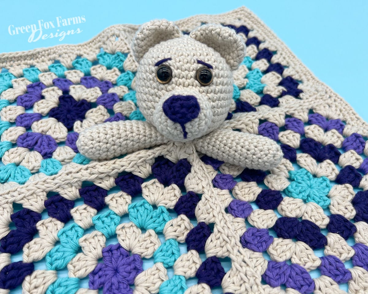 crochet Free Bjorn Granny Square Teddy Bear Crochet Pattern blanket web