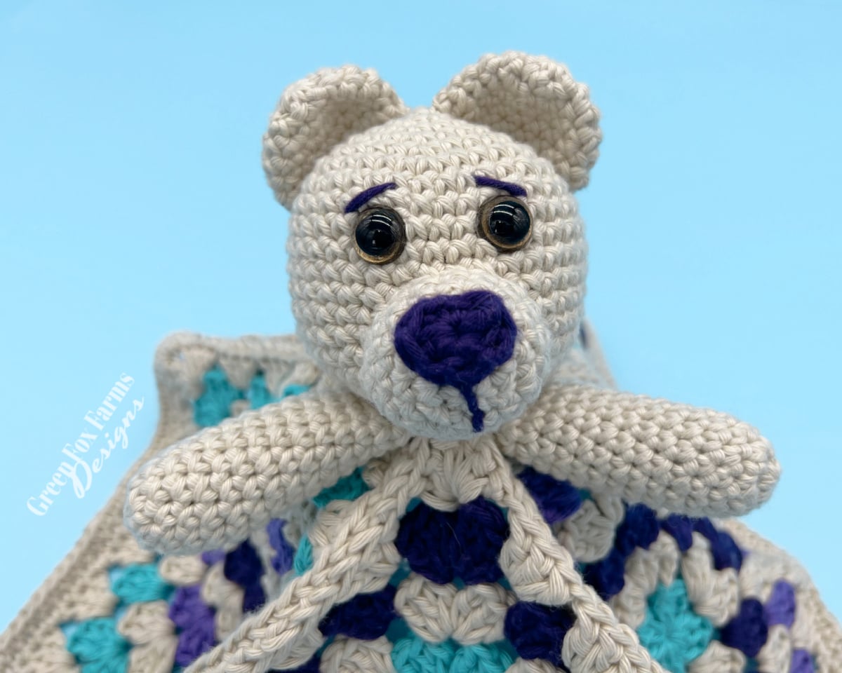 crochet Free Bjorn Granny Square Teddy Bear Crochet Pattern head web