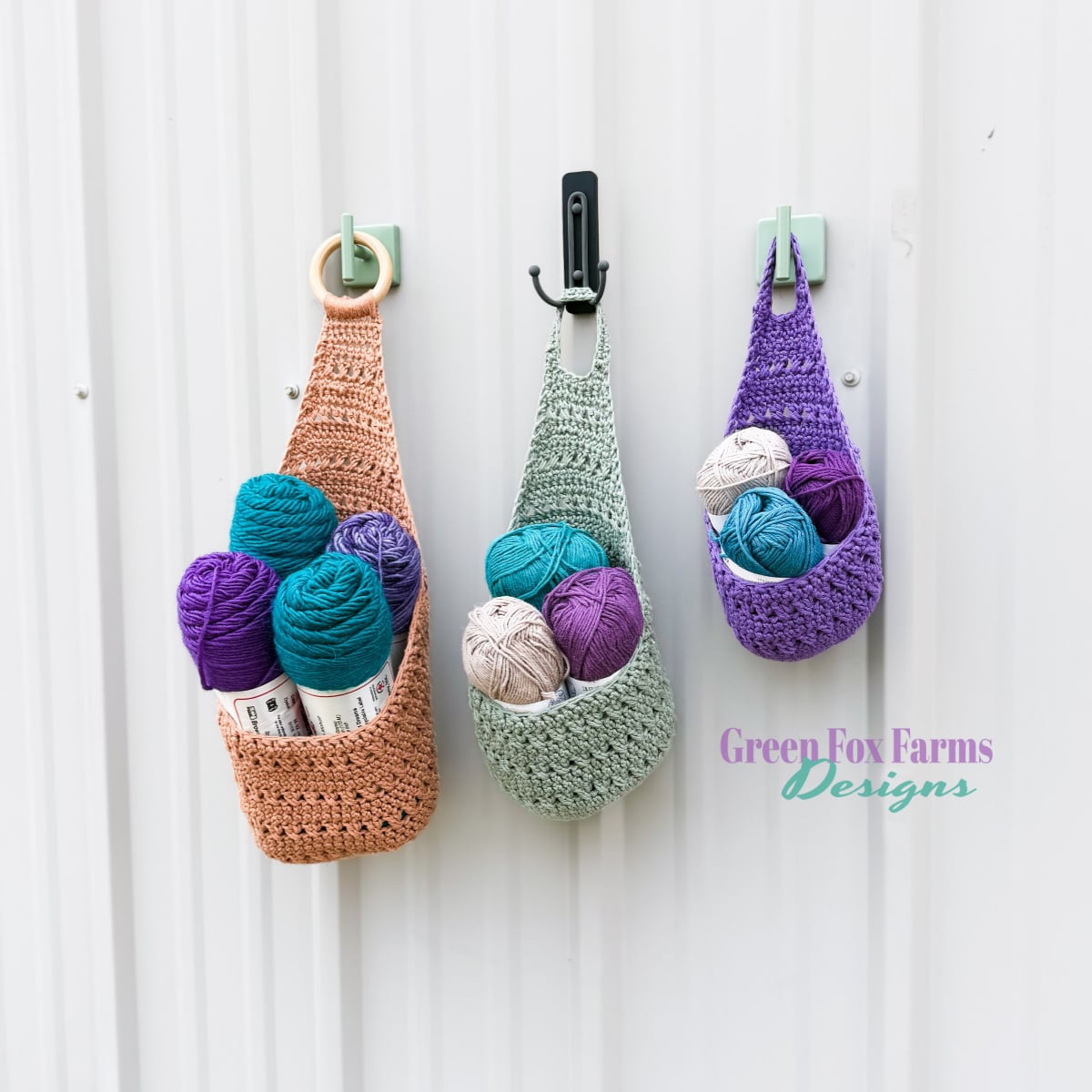 Hopscotch Free Crochet Hanging Basket Pattern web Free Christmas Bauble Crochet Pattern - group of six in different colors