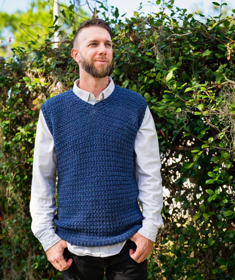 crochet Sylas Sweater Vest