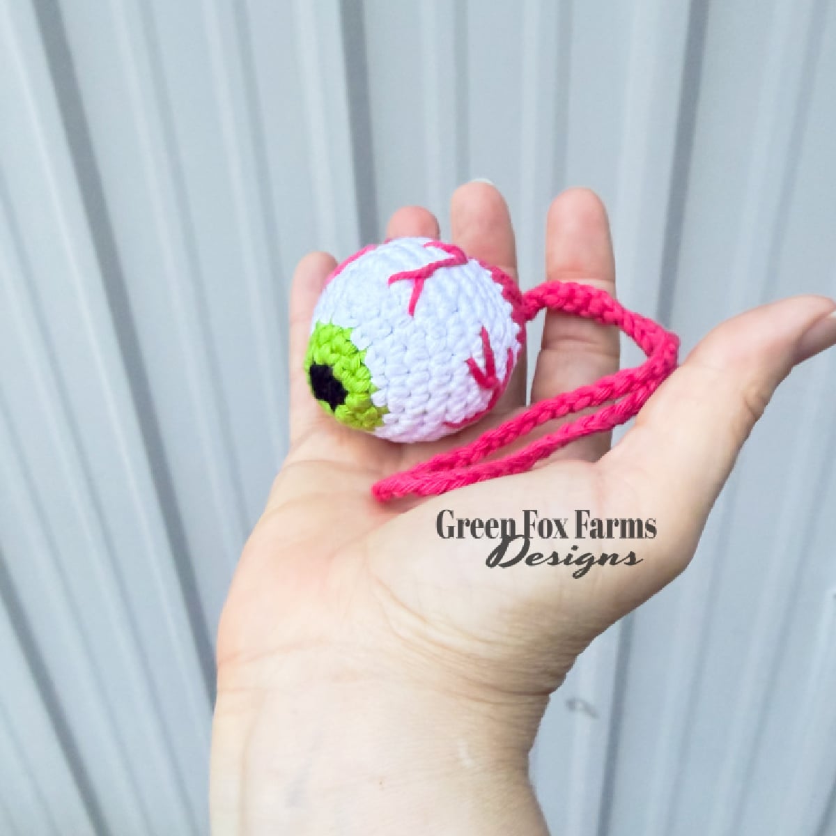 crochet Mini Halloween Crochet Patterns Eyeball web